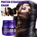 Keratin Protein Hair Straightening Cream Long Lasting Smoothing Effect For Frizz Control Silky Smooth Hair Hair Care Treatment