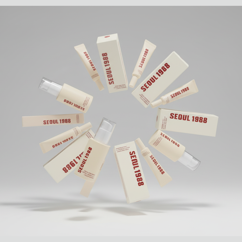 Korean 1988 Retinol Face Care Serum,Black Ginseng Niacinamide Vitamin C Moisturizing Firming Ampoule,Anti Aging Wrinkle Skincare