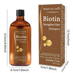 Biotin hair Growth shampoo anti-hair loss treatment for men and women rapid thickening and re-oil beauty health