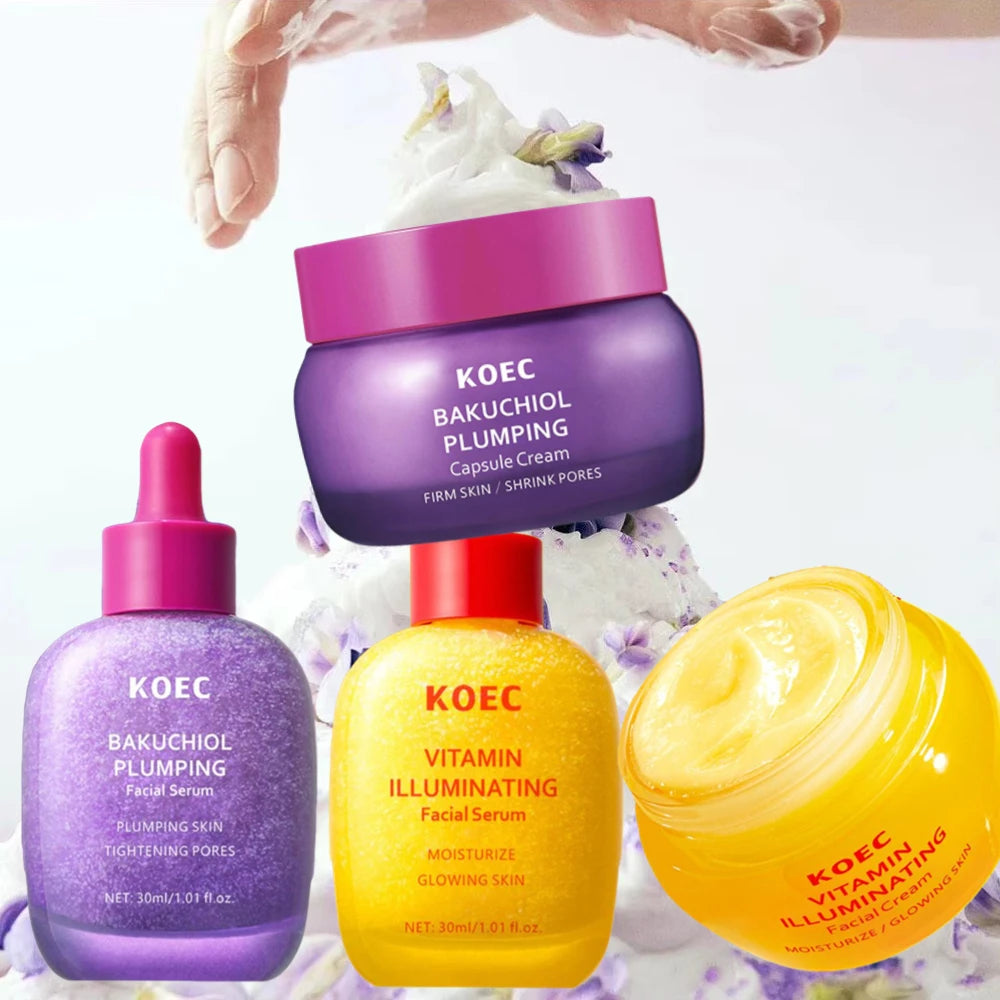 KOEC BAKUCHIOL Korean Skincare Kit