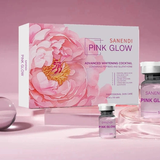 Korean Skin  Anti-Wrinkle 5ml Whitening Cocktail Skin Booster Mesoheal Pink Glow Ampoule Liquid Face Cosmetology Collagen