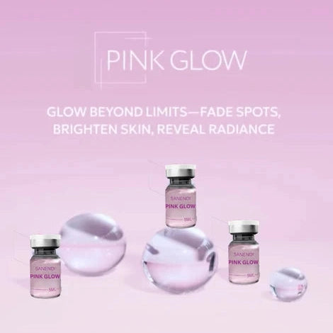 Korean Skin  Anti-Wrinkle 5ml Whitening Cocktail Skin Booster Mesoheal Pink Glow Ampoule Liquid Face Cosmetology Collagen