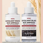 Korean White And Black Rice Exfoliating Hydrating Essence Brightening Remove Dead Skin Blackhead Soften Serum Skin Care
